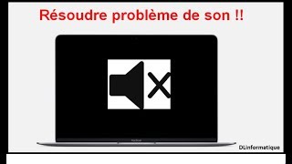 Résoudre problème de son sur pc Windows [upl. by Oloap36]