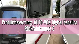 Produktbewertung AUTOVOX Digital Kabellos Rückfahrkamera CS2 Drahtlose Rückfahrkamera mit 43quot LC [upl. by Thaine]