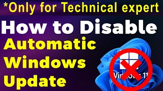 How to Disable Windows Update  Stop Windows Update Permanently [upl. by Salokin]