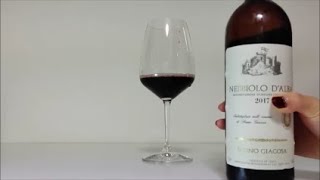 Bruno Giacosa Nebbiolo dAlba 2017 ブルーノ･ジャコーザ ネッビオーロ･ダルバ飲んでみた [upl. by Lednahc]