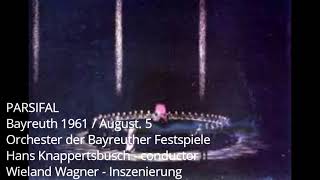 PARSIFAL  BAYREUTH 1961  Ludwig Weber as Gurnemanz [upl. by Elroy]