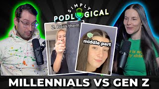 Gen Z vs Millennials  SimplyPodLogical 61 [upl. by Shewchuk]