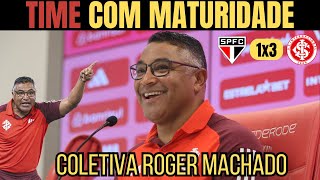 ENTREVISTA COLETIVA ROGER MACHADO  COLETIVA SÃO PAULO 1X3 INTER [upl. by Culver611]