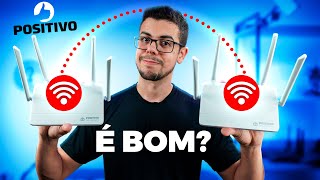 O PRIMEIRO ROTEADOR WIFI DA POSITIVO É MESH Será que vale a pena [upl. by Aihcsrop]