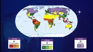 25 Clasificación climática de Köppen [upl. by Haidedej]