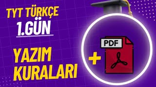 1 Yazım Kuralları  21 günde TYT Türkçe Kampı [upl. by Laurice692]