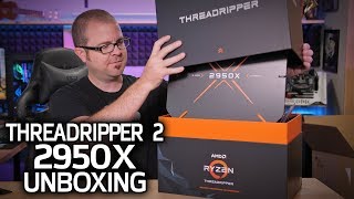 ITS HERE  Threadripper 2 2950X Reviewers Kit Unboxing [upl. by Abas]