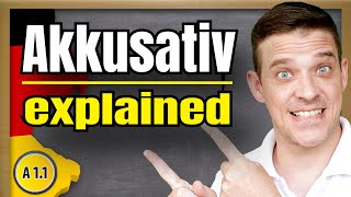 Was ist Akkusativ  German accusative explained  YourGermanTeacher [upl. by Arayk]