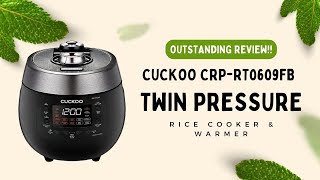 CUCKOO Twin Pressure Rice Cooker amp Warmer Review Cooking Elevated  Your Modern Chefs Choice [upl. by Anirba]