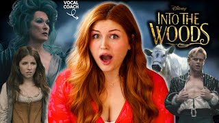 INTO THE WOODS I Vocal Coach Reacts [upl. by Allemrac]