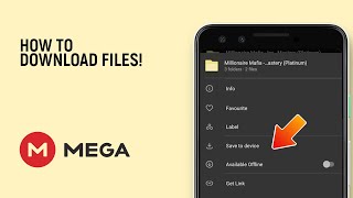 How to Download Files From Mega EASY [upl. by Ijat]