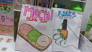 Mochi Blind Bag And Nails Blind Bag Opening💖💖🥰🥰😉😉😆😆😚😚😍😍🤩🤩😄😄😁😁❤️❤️🥳🥳 [upl. by Najram]