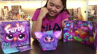 It’s FURBY Time 🤩 👍 PKR Unboxing Hasbro’s new Furby toy 😁 Hasbro Furby PopKidzRule [upl. by Rivard713]