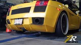 800hp Heffner TwinTurbo Lamborghini Gallardo on the Dyno [upl. by Lanrev243]