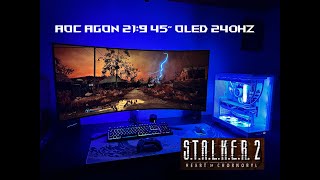 STALKER 2  AOC Agon 219 Oled 240hz  Epic Settings [upl. by Leitman]