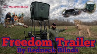 Redneck Blinds Freedom Trailer  KOAM Outdoors Redneck Blinds [upl. by Cl]