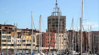 Les quais du Port au Cap dAdge filmé de lile Saint Martin location vente videos [upl. by Ahselet]