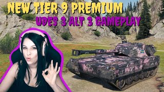 UDES 03 Alt 3 gameplay I New tier 9 premium tank I World of Tanks I [upl. by Nylatsyrk]