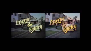 LaverneampShirley Season 7 intro comparisons [upl. by Forbes448]