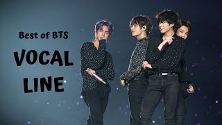 Best of BTS VOCAL LINE Jin Jimin V amp Jungkook [upl. by Akire]