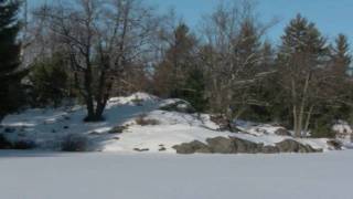 Snow Flight to Long Lake [upl. by Ocire514]