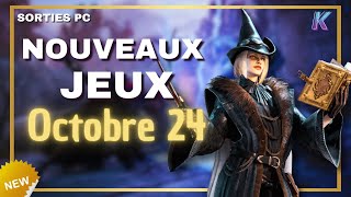 🔥 TOP NOUVEAUX JEUX VIDÉO PC OCTOBRE 2024 [upl. by Bernette]