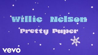 Willie Nelson  Pretty Paper Official Animated Music Video [upl. by Zedecrem]