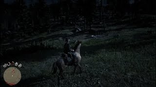 Red Dead 2 position cheval légendaire rouge [upl. by Ecirtahs289]