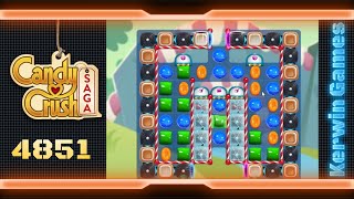 Candy Crush Saga Level 4851  No Boosters [upl. by Samuelson]