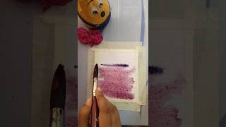 Easy Landscape Painting in 30 sec ❤️🩷shorts art drawing [upl. by Trilbee]