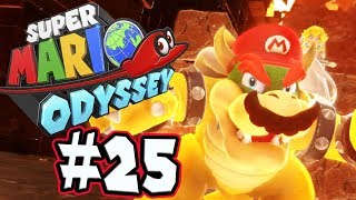 Super Mario Odyssey Part 25 Bowser FINAL Boss FIGHT Nintendo Switch co op gameplay [upl. by Adnomar]