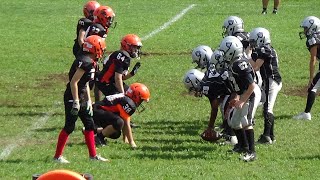 MRFL u11 Mosquito Chateauguay Raiders Silver vs StLaurent Spartans 2024 [upl. by Sadoc]