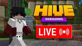 playing skywars classic because yes Hive Live Parties and Games [upl. by Elleinaj]