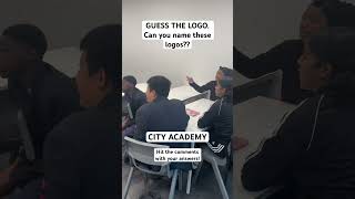 GUESS THE LOGO QUIZ at CITY ACADEMY  Can you name these logos [upl. by Amikan]