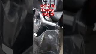 CVT and FI Cleaning Honda Click 125 V2 [upl. by Kruter]