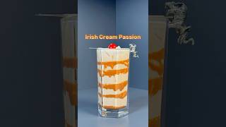 Irish cream Passion 🍹a creamy and simple 3 ingredients cocktail Recipe in the comments 👇 [upl. by Jit395]