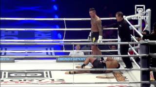 GLORY Savage Striking KO Nieky Holzken [upl. by Serafina]