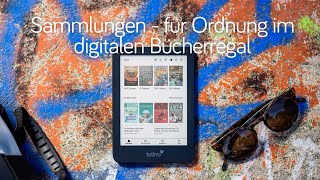 tolino entdecken  Sammlungen auf dem tolino eReader anlegen [upl. by Yrelle404]