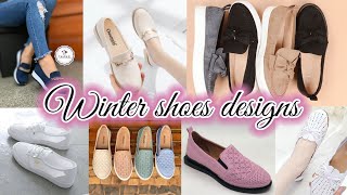 Winter shoes for women 2024  ladies shoes new design 2024  ladies footwear designs shoes [upl. by Nnael]