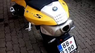 Bmw r1200s modified tuning exhaust sound [upl. by Aloek883]