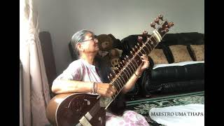 SAMHALERA RAAKHA COVERED BY MAESTRO UMA THAPA ORGINAL by SHANTI THATAL samhalera rakha [upl. by Pembroke]