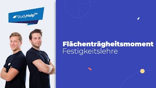 Flächenträgheitsmoment mit Tabellenverfahren Technische Mechanik StudyHelp [upl. by Alexa]