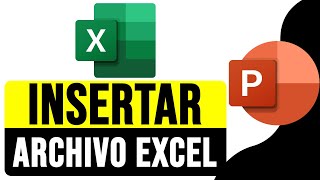 Cómo INSERTAR ARCHIVO de EXCEL en POWERPOINT 2024  Adjuntar Excel en PowerPoint 2024 [upl. by Raul]