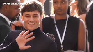 Tom Daley  Paris Fashion Week 22 june 2023 show AMI Alexandre Mattiussi [upl. by Nehtanoj]