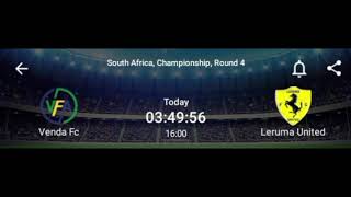 LIVEVenda Fc VS Leruma United south Africa championship Round 4 [upl. by Ytsud]