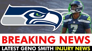 JUST IN LATEST Geno Smith Injury Update  Sam Howell Steps Up At Training Camp  Seahawks News [upl. by Asen]