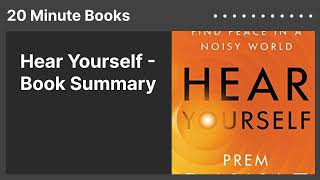 Hear Yourself  Book Summary [upl. by Notsuj]