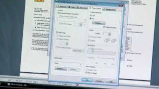 Epson Printer  How to Print TwoSided Duplex [upl. by Ofloda995]