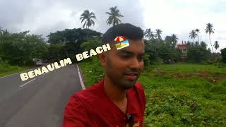 Benaulim beach goa in Monsoon [upl. by Rab9]