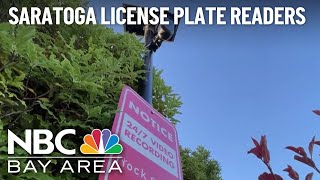 Saratoga residents start funding their own license plate readers to deter crime [upl. by Spielman]